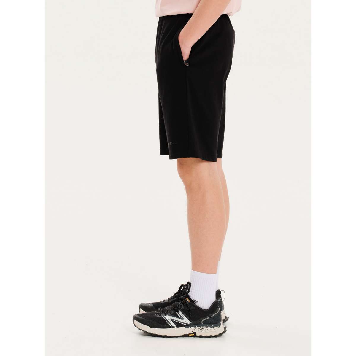 EMERSON MEN΄S REGULAR FIT COTTON FRENCH TERRY SWEAT SHORTS 251.EM26.33 BLACK