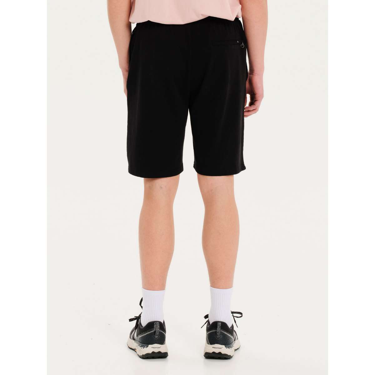 EMERSON MEN΄S REGULAR FIT COTTON FRENCH TERRY SWEAT SHORTS 251.EM26.33 BLACK