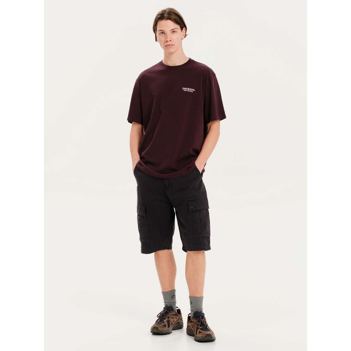 EMERSON ΄΄NEW SOUNDS΄΄ MEN’S SHORT SLEEVE T-SHIRT 251.EM33.44 WINE