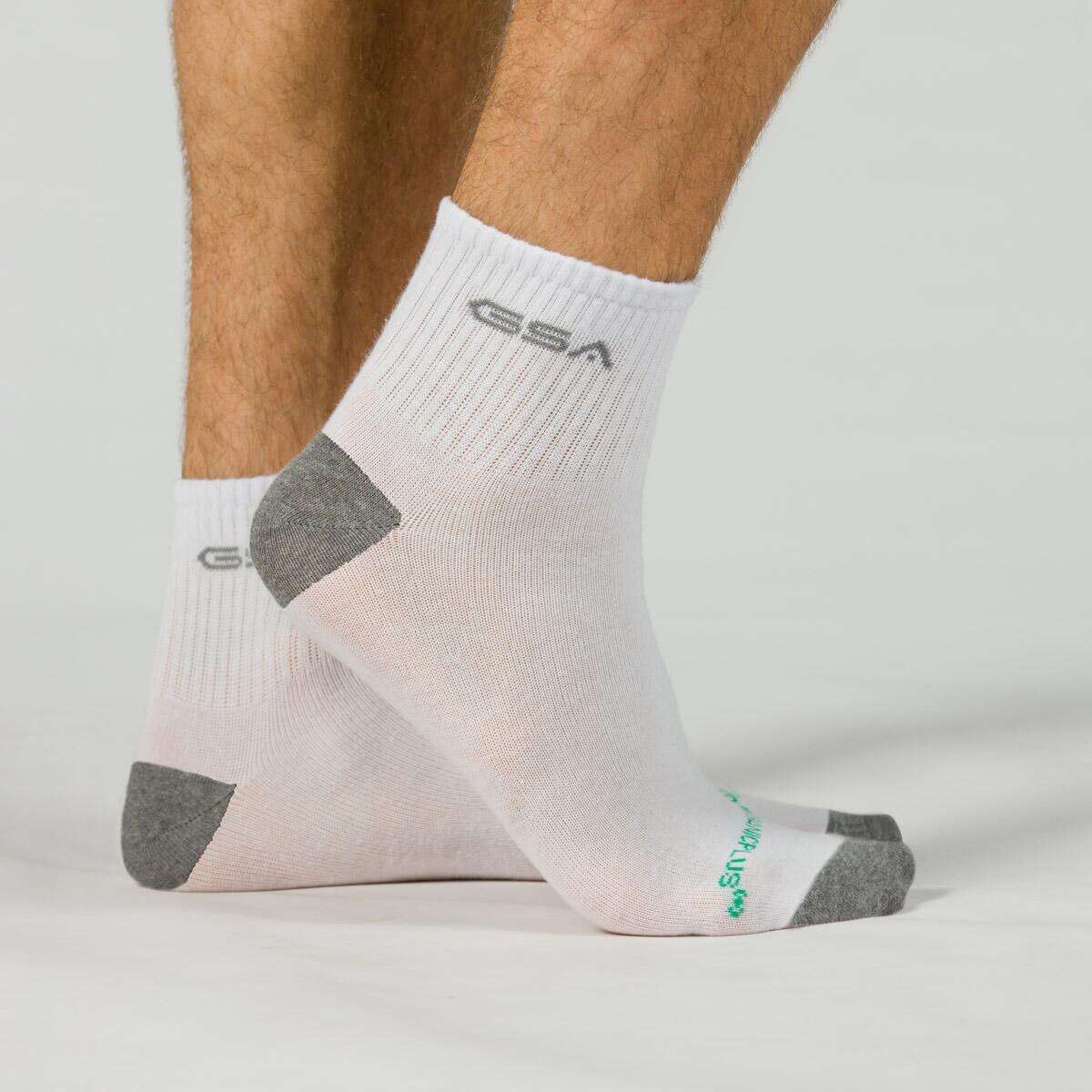 GSA MEN΄S ORGANICPLUS +500 ULTRALIGHT QUARTER ATHLETIC SOCKS 3Pack MULTICOLOR