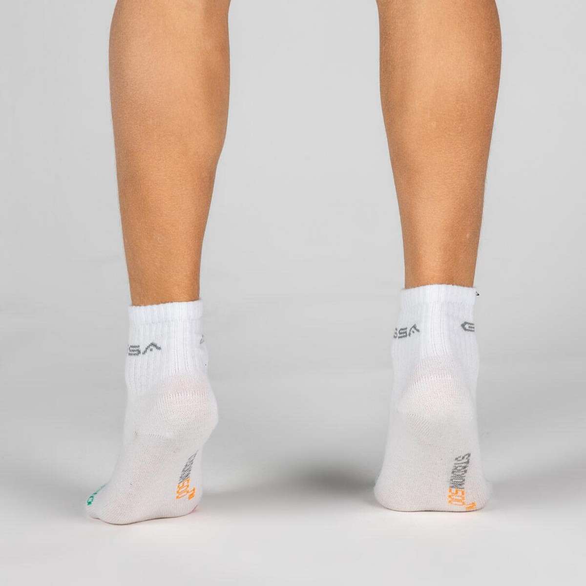 GSA KID΄S ORGANICPLUS [+] 500 QUARTER SOCKS / 3Pack White / Blue / Grey