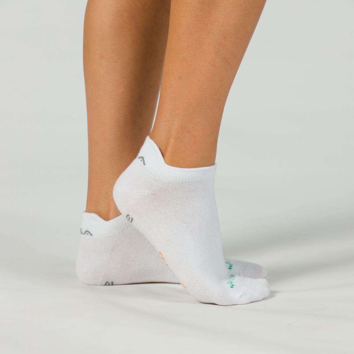 GSA WOMEN΄S ORGANICPLUS [+] 365 Ultralight Low Cut Sports Socks / 3Pack WHITE - Λευκό - 36-41
