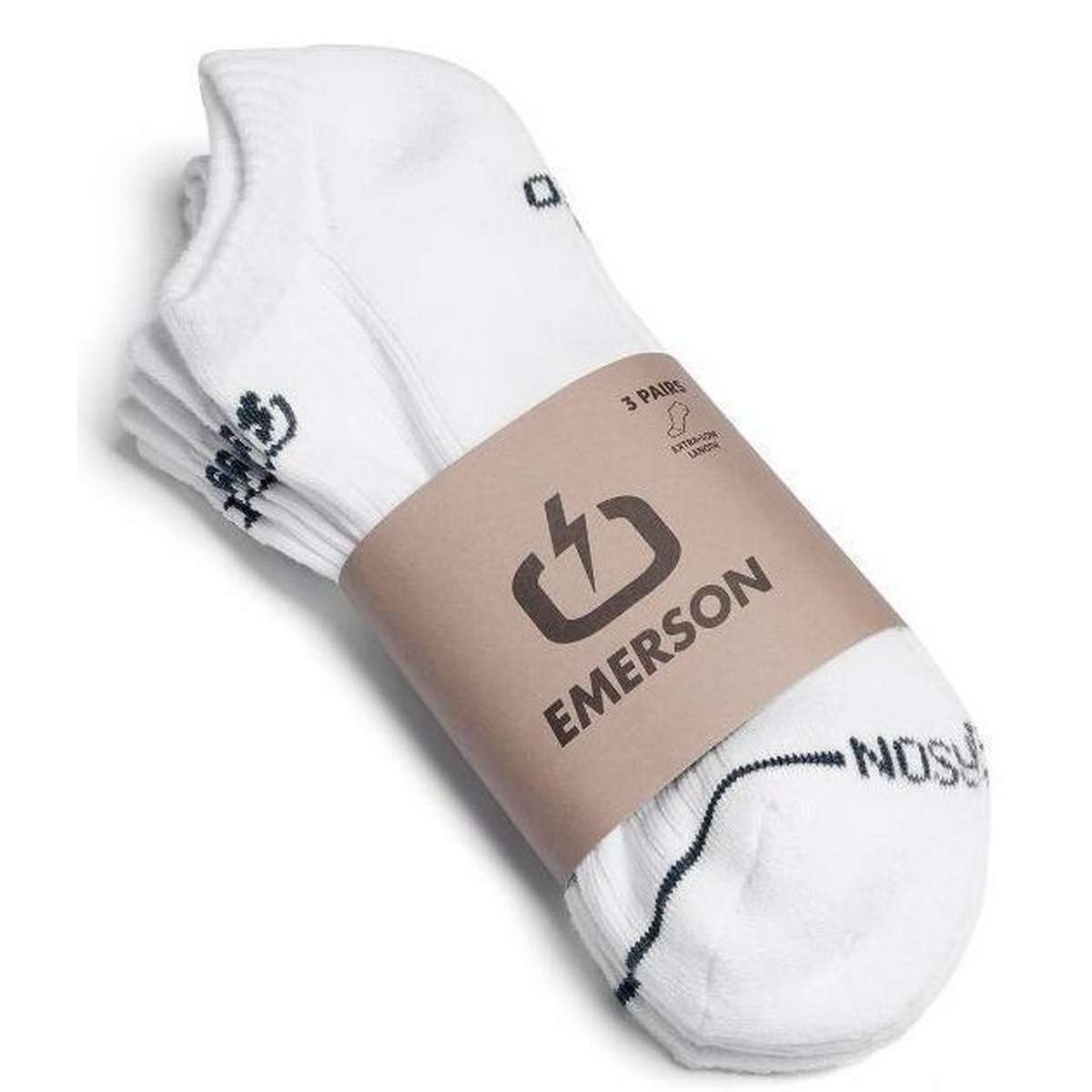 EMERSON ΚΛΑΣΙΚΕΣ ΧΑΜΗΛΕΣ ΚΑΛΤΣΕΣ UNISEX COTTON 241.EU08.41 WHITE
