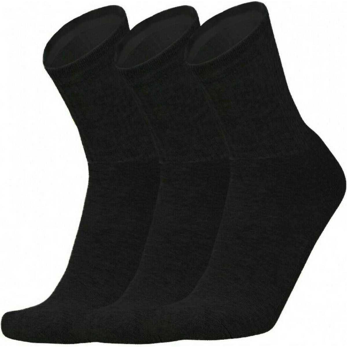 Xcode Κάλτσες για Τένις Μαύρες 3 Pairs 04500 BLACK