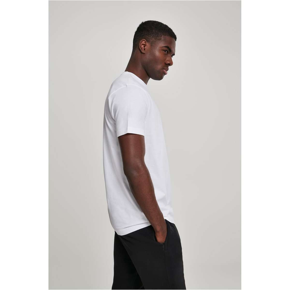 Urban Classics Men΄s Regular fit Cotton Basic Tee TB2684 WHITE - Λευκό - XL