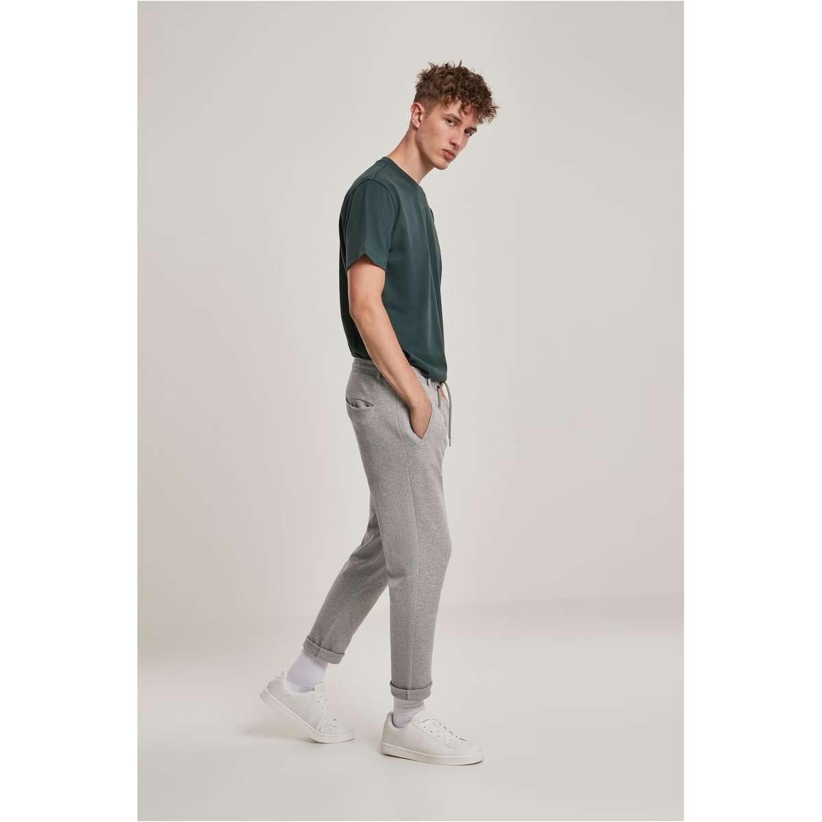 Urban Classics Men΄s Regular fit Cotton Basic Tee TB2684 BOTTLEGREEN 