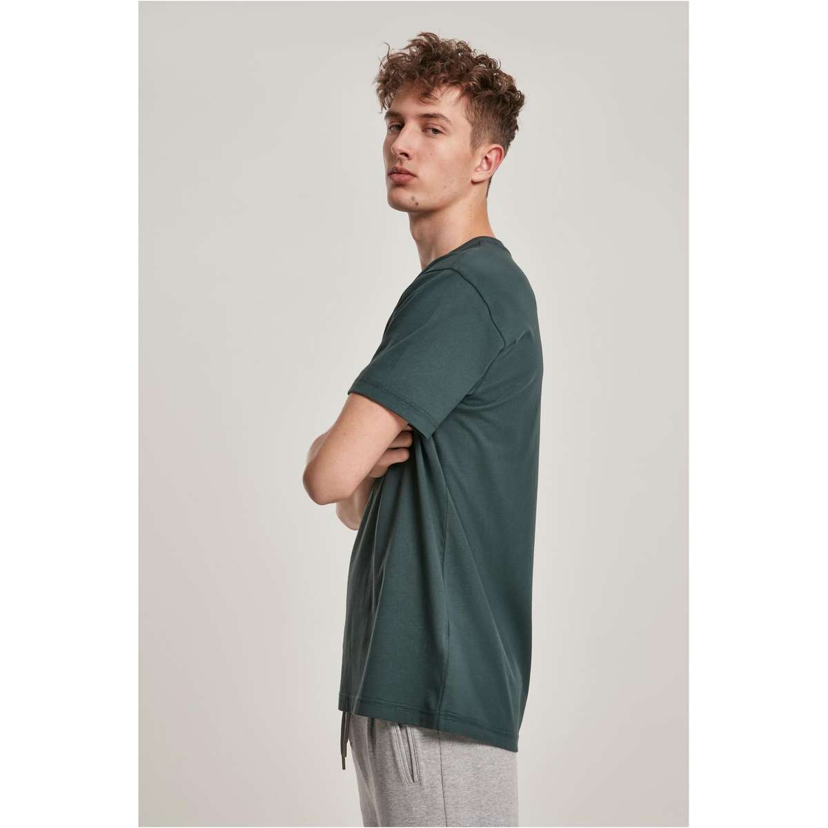 Urban Classics Men΄s Regular fit Cotton Basic Tee TB2684 BOTTLEGREEN 