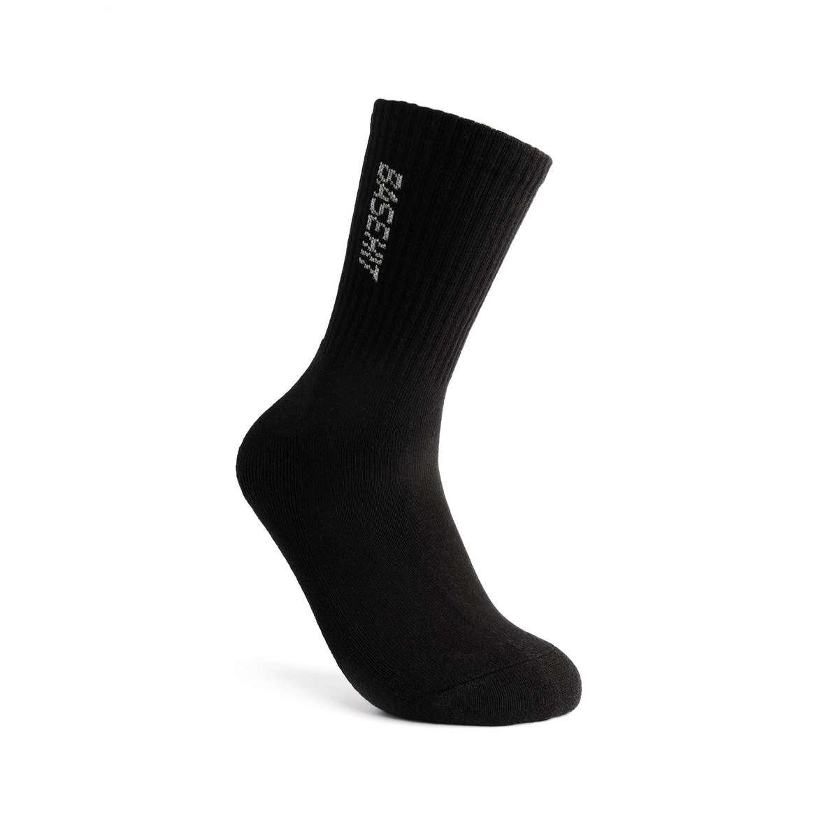 Basehit Unisex High Socks 4-Pairs Black/White 242.bu08.105-black-white