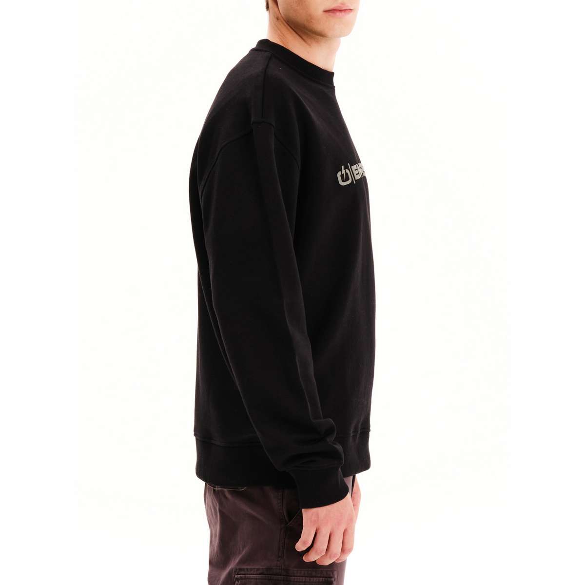 EMERSON MEN’S REGULAR FIT COTTON CLASSIC CREW NECK 252.EM20.03-BLACK