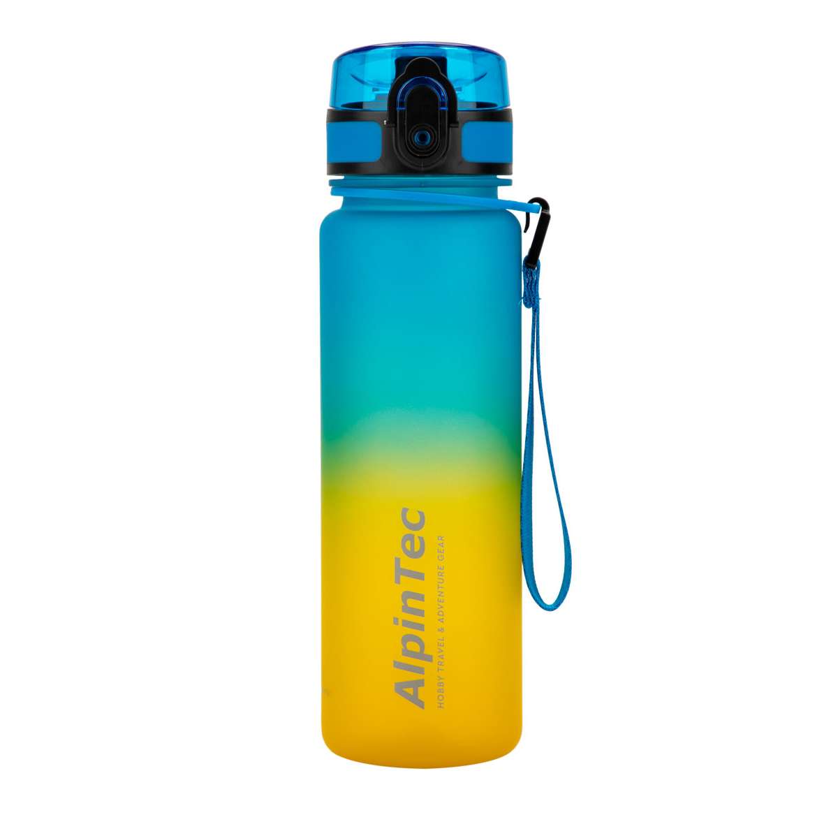 AlpinPro Mood Παγούρι Πλαστικό 500ml Μπλε/Κίτρινο G-500-BEYW