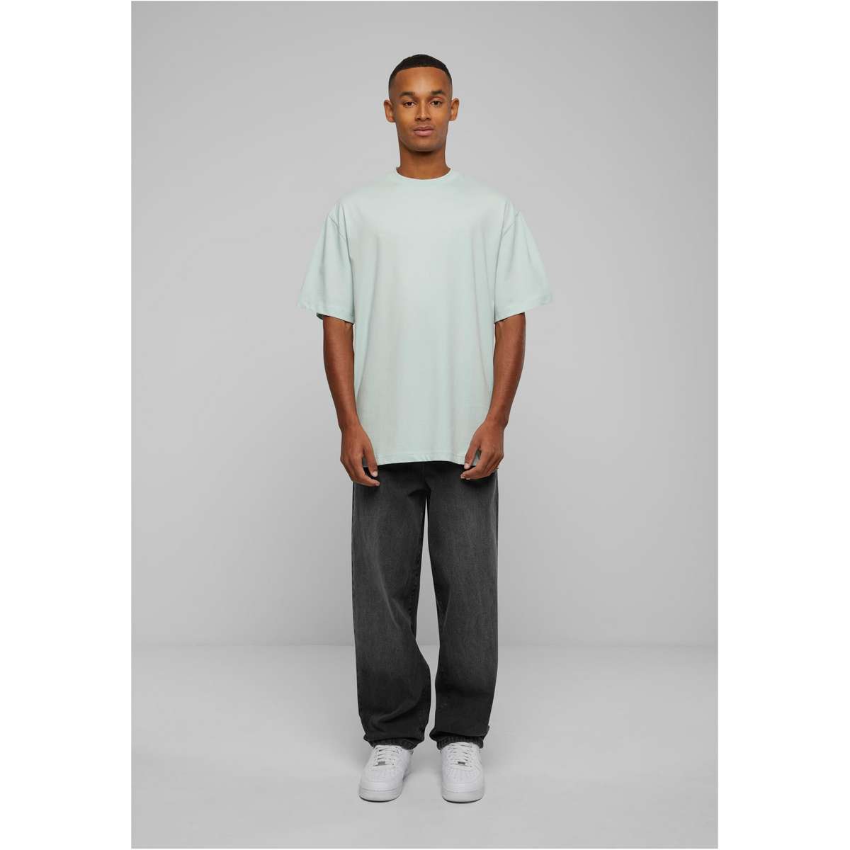 URBAN CLASSICS MEN’S REGULAR FIT COTTON TALL TEE TB006 FROSTMINT