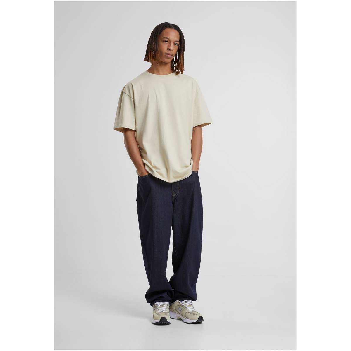 URBAN CLASSICS MEN΄S HEAVY OVERSIZE FIT COTTON TEE TB1778 SAND