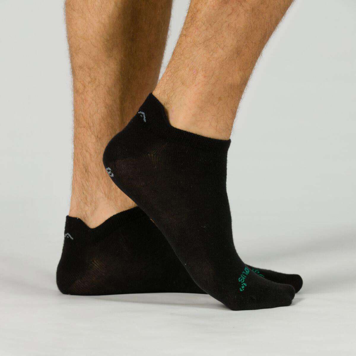 GSA MEN΄S ORGANICPLUS [+] 365 ULTRALIGHT SPORTS SOCKS 3PACK BLACK-GREY-WHITE