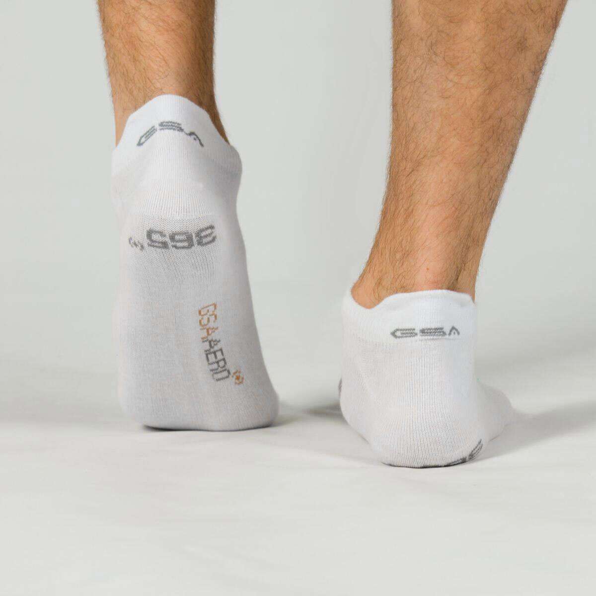 GSA MEN΄S ORGANICPLUS [+] 365 ULTRALIGHT SPORTS SOCKS 3PACK BLACK-GREY-WHITE