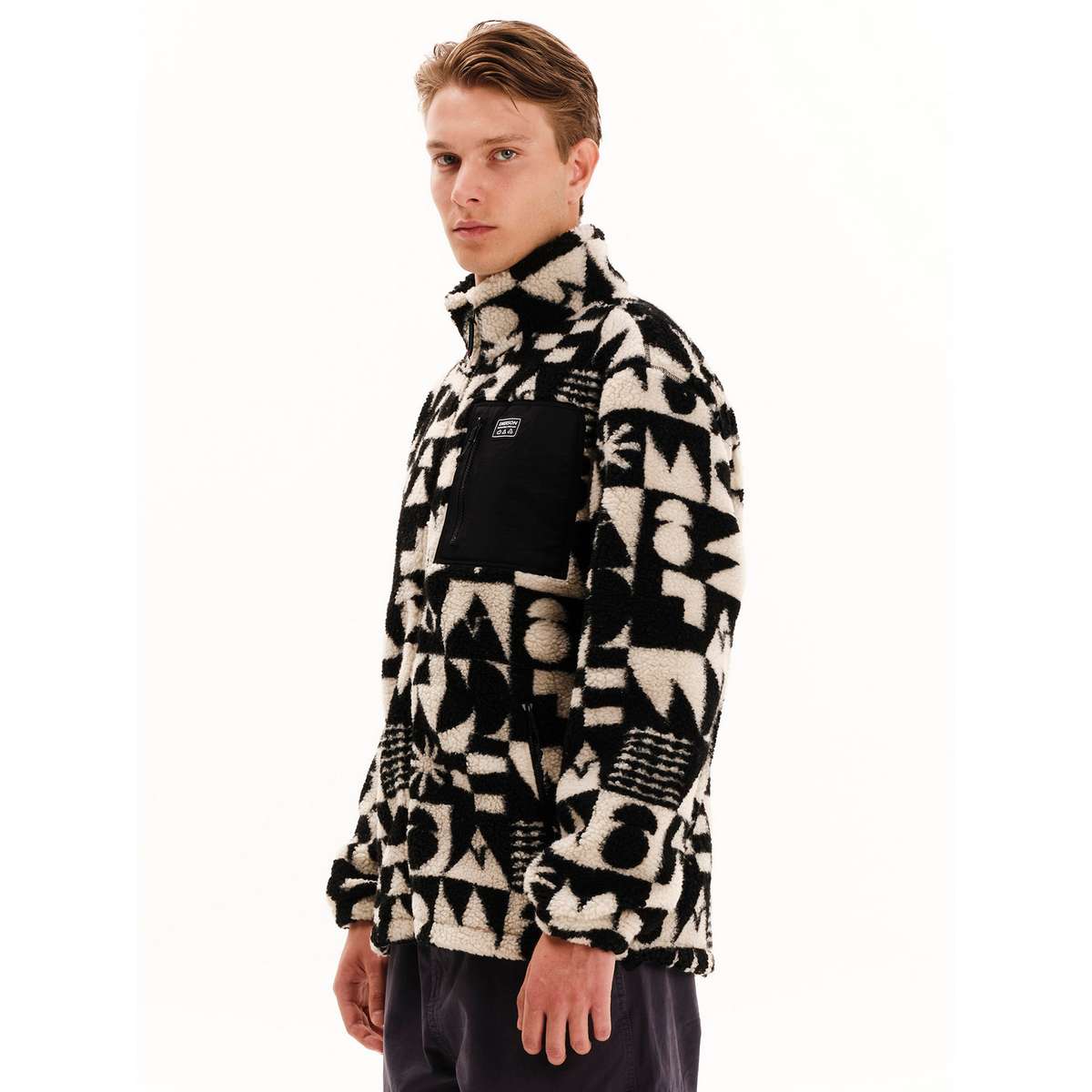 EMERSON ΑΝΔΡΙΚΟ SHERPA FLEECE ΜΕ ΦΕΡΜΟΥΑΡ 252.EM290.429 PR542 OFF WHITE