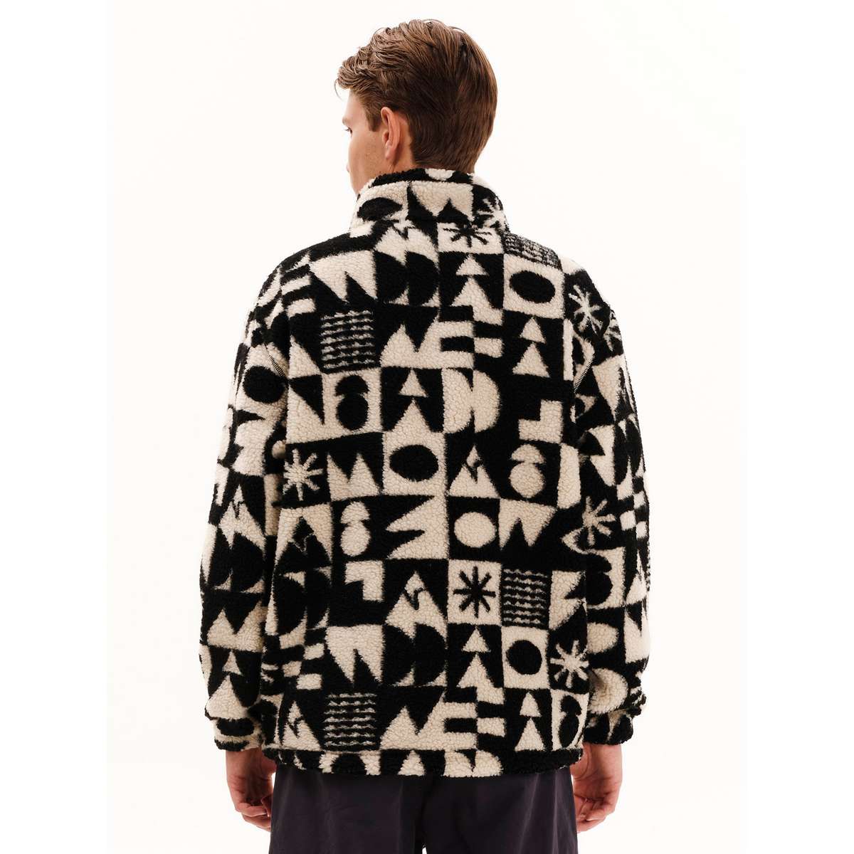 EMERSON ΑΝΔΡΙΚΟ SHERPA FLEECE ΜΕ ΦΕΡΜΟΥΑΡ 252.EM290.429 PR542 OFF WHITE