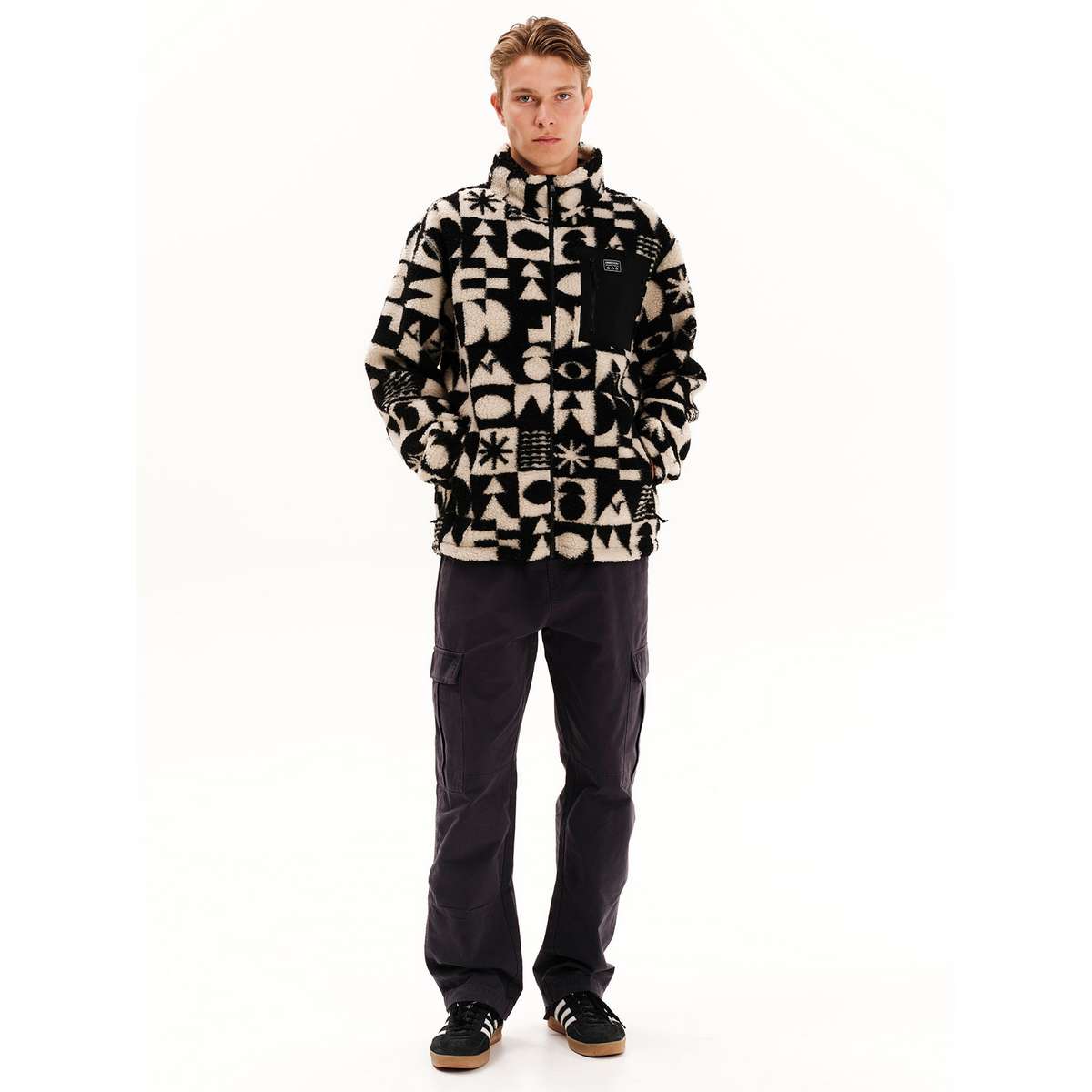 EMERSON ΑΝΔΡΙΚΟ SHERPA FLEECE ΜΕ ΦΕΡΜΟΥΑΡ 252.EM290.429 PR542 OFF WHITE