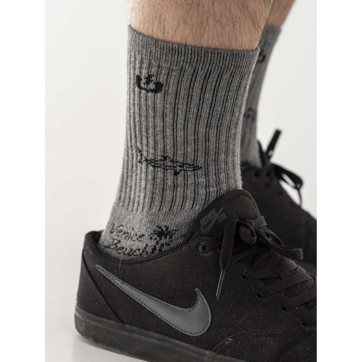 Emerson Ανδρικές Κάλτσες με Σχέδια Γκρι 1 PACK 202.EU08.14 PR 192 GREY ML