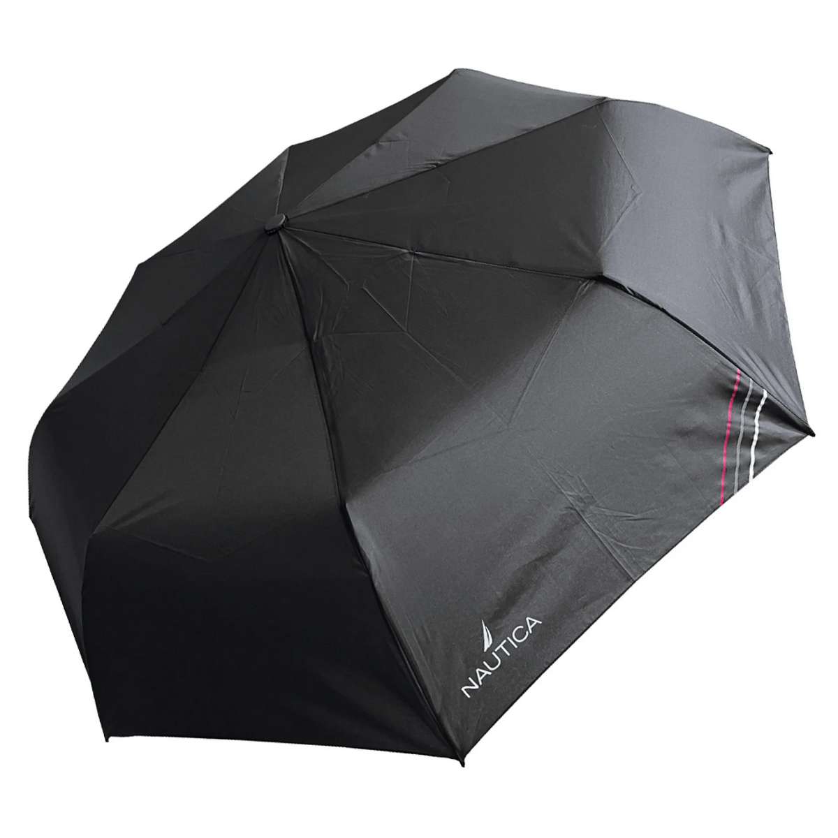 Nautica Αυτόματη Ομπρέλα Βροχής Σπαστή Μαύρη 6665