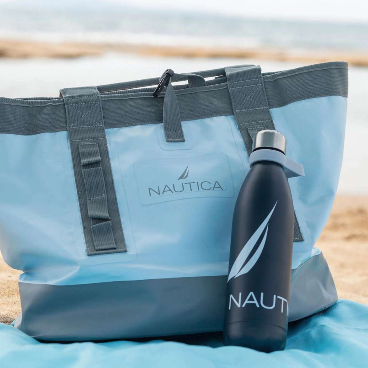 Nautica Τσάντα Θαλάσσης Αδιάβροχη Γκρι 2750