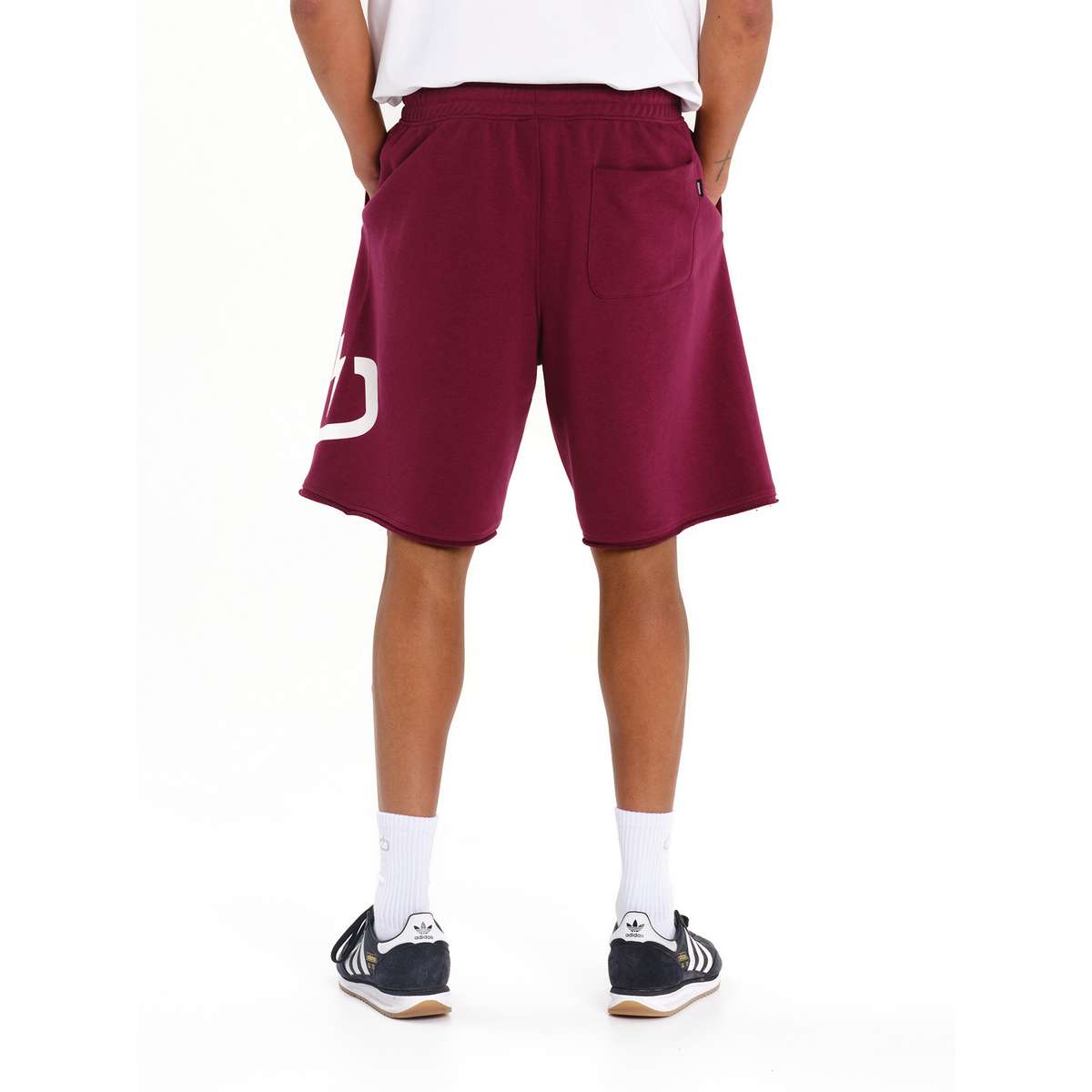 Emerson Men΄s Regular Fit Cotton Sweat Shorts 261.EM26.38-BEET-RED - Κόκκινο - XXL