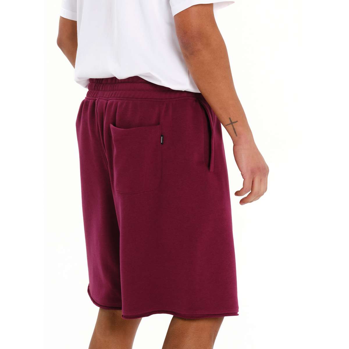 Emerson Men΄s Regular Fit Cotton Sweat Shorts 261.EM26.38-BEET-RED - Κόκκινο - XXL