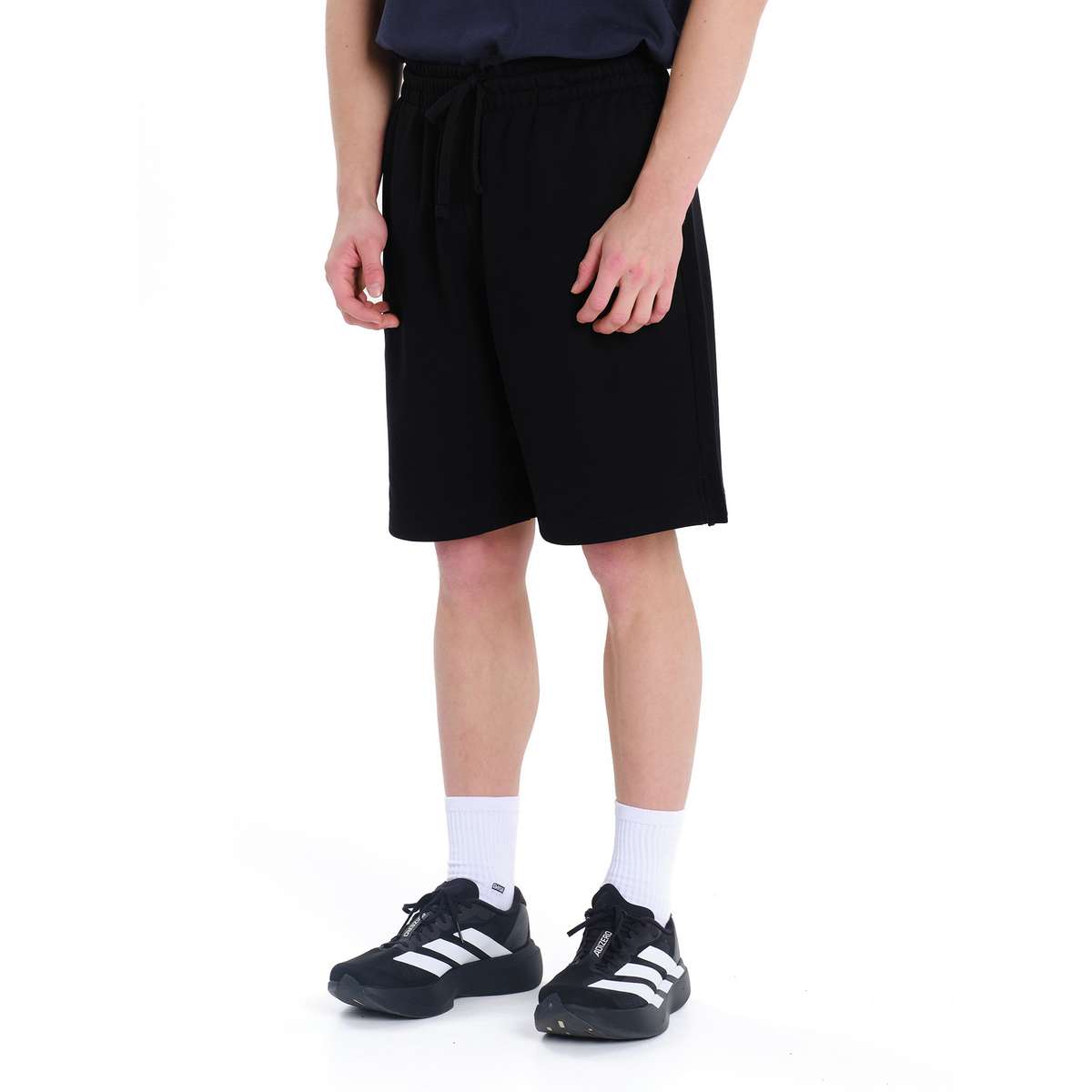 Emerson Men΄s Regular Fit Cotton Sweat Shorts 261.EM26.53-BLACK - Μαύρο - L