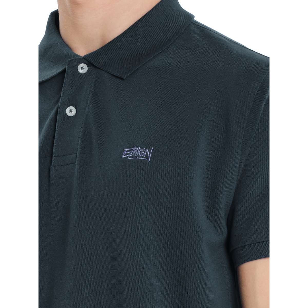 EMERSON MEN΄S REGULAR FIT COTTON ΚΟΝΤΟΜΑΝΙΚΗ ΜΠΛΟΥΖΑ POLO 261.EM35.79-PETROL