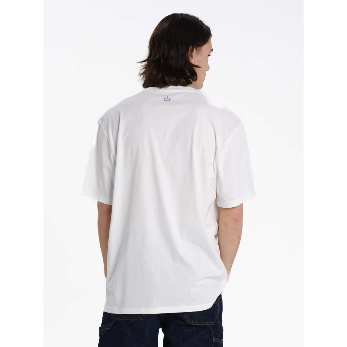 EMERSON LOGO MEN΄S REGULAR FIT COTTON T-SHIRT 261.EM33.03-FROSTY-WHITE