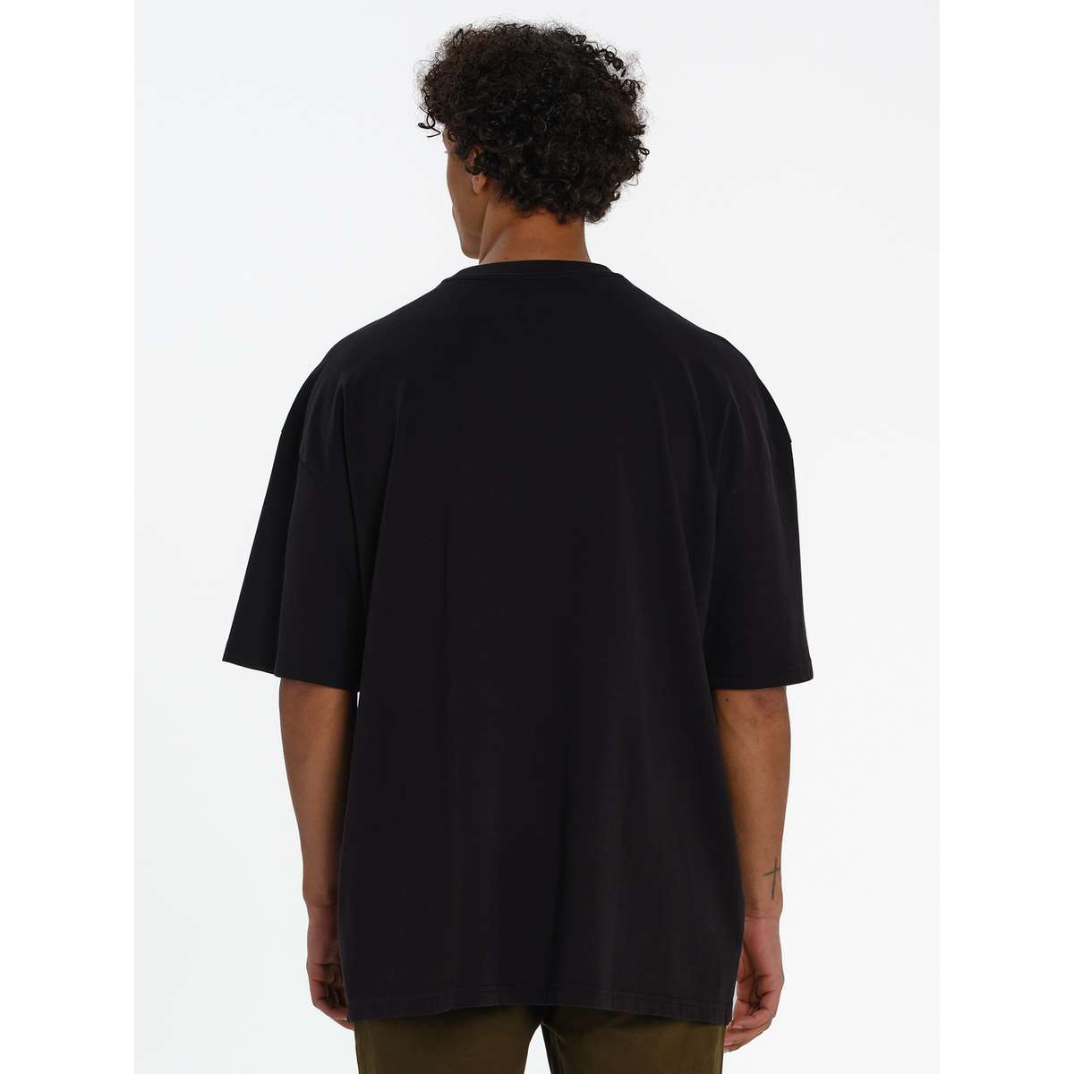 EMERSON MEN΄S OVERSIZED FIT COTTON T-SHIRT 261.EM33.100-BLACK