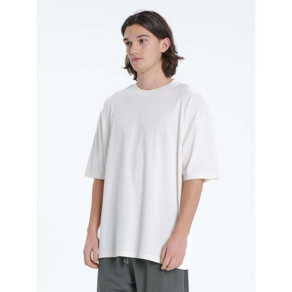 EMERSON MEN΄S OVERSIZED FIT COTTON T-SHIRT 261.EM33.100-OFF WHITE
