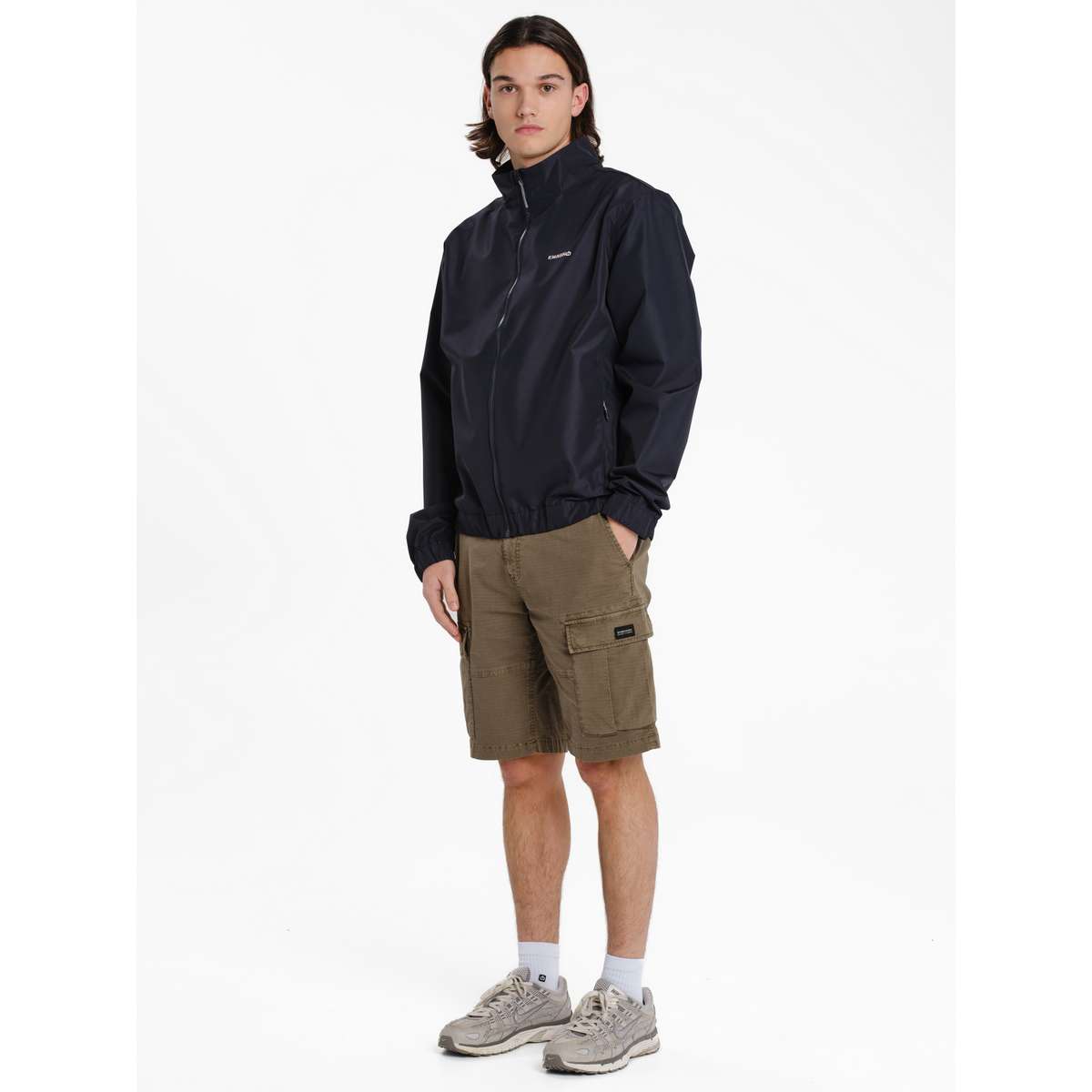 EMERSON MEN’S REGULAR FIT LIGHTWEIGHT BOMBER JACKET BLUE - Μπλε - XL