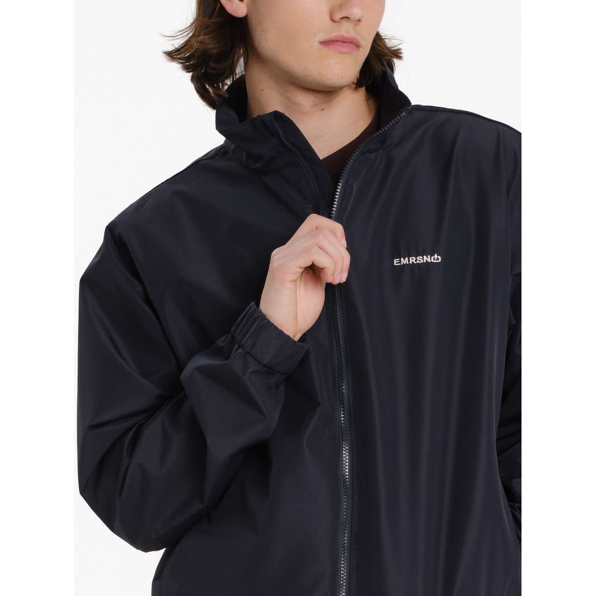 EMERSON MEN’S REGULAR FIT LIGHTWEIGHT BOMBER JACKET BLUE - Μπλε - XL