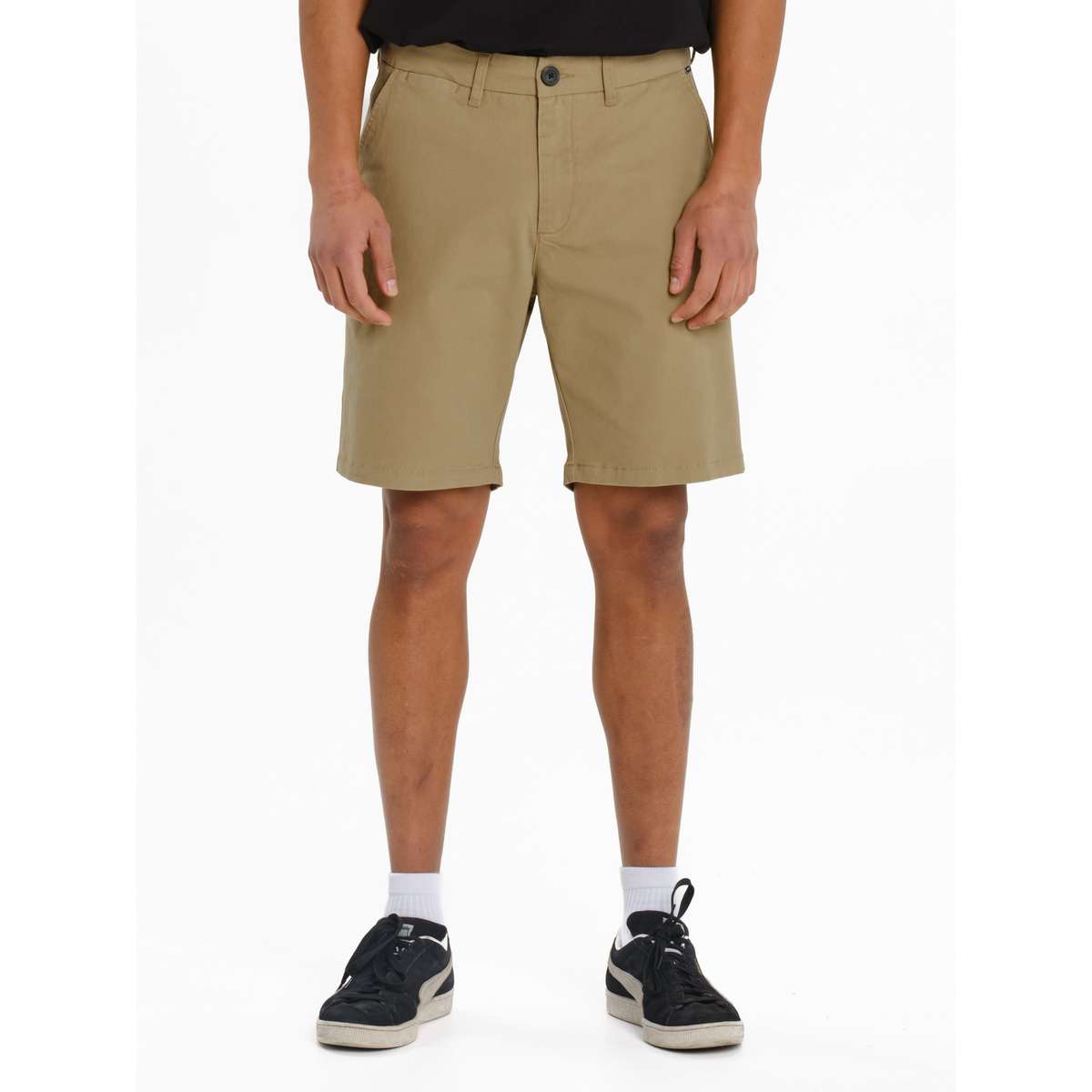 Emerson Ανδρική Βερμούδα Regular Fit Cotton Chino Μπεζ