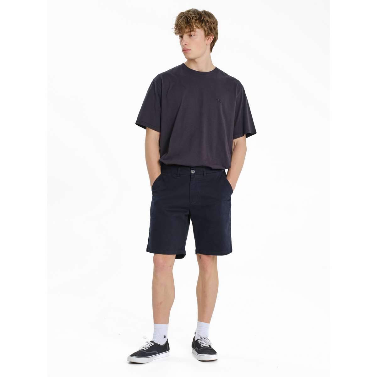 Emerson Ανδρική Βερμούδα Chino Regular Fit Cotton 261.EM46.91-Navy-Blue