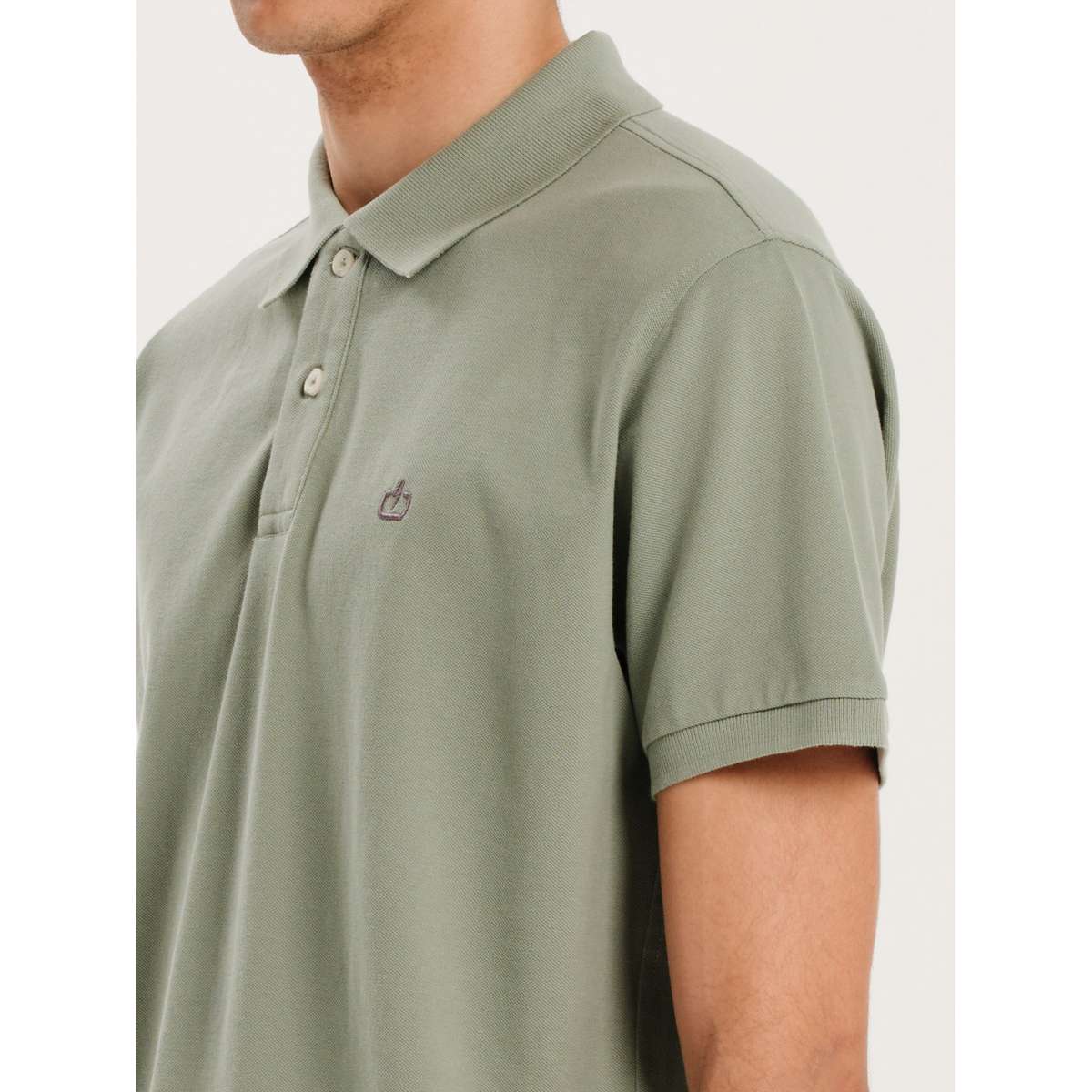 Emerson Polo Μπλούζα Κοντομάνικη Καφέ Regular Fit Cotton 261.EM35.69-Mint-Green