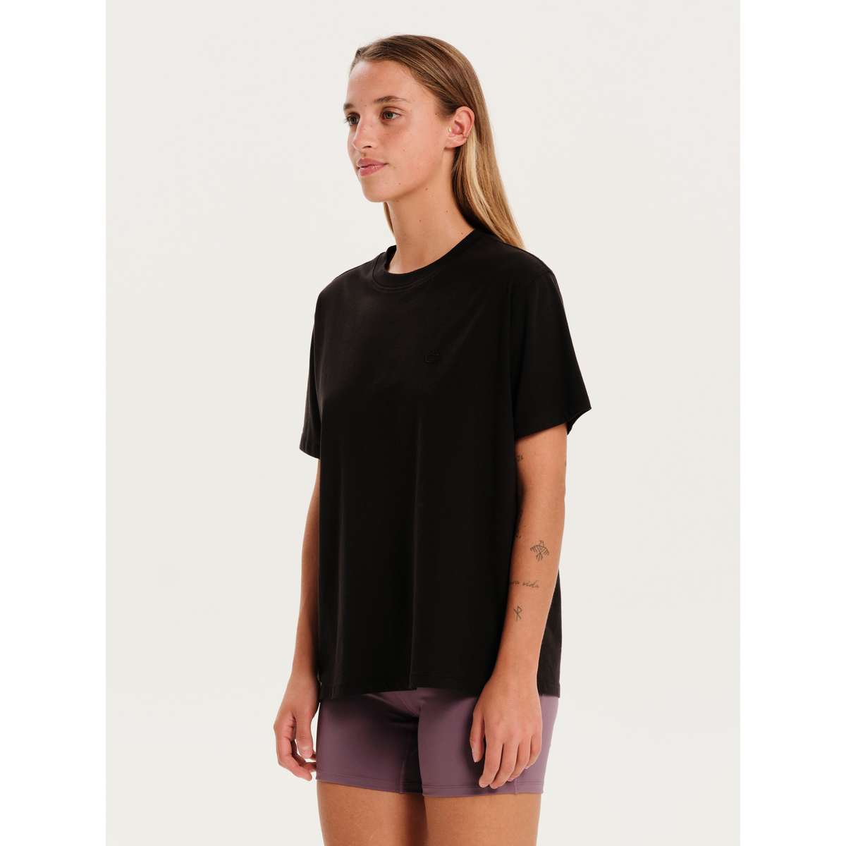 EMERSON ΓΥΝΑΙΚΕΙΟ ΚΟΝΤΟΜΑΝΙΚΟ T-SHIRT 261.EW33.112A-BLACK