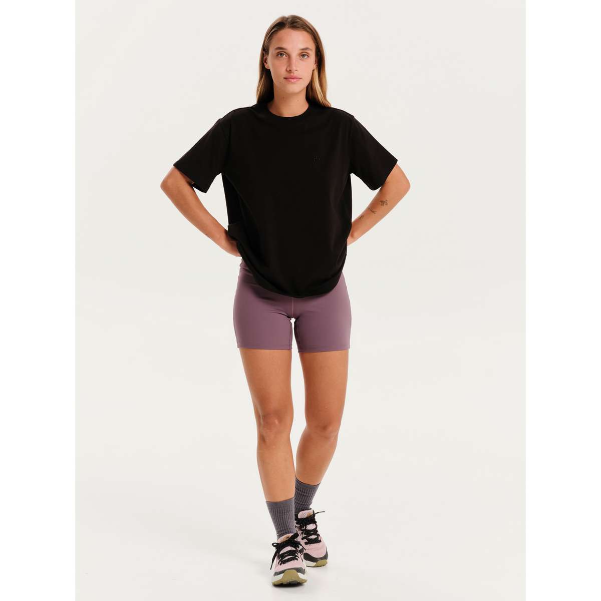 EMERSON ΓΥΝΑΙΚΕΙΟ ΚΟΝΤΟΜΑΝΙΚΟ T-SHIRT 261.EW33.112A-BLACK