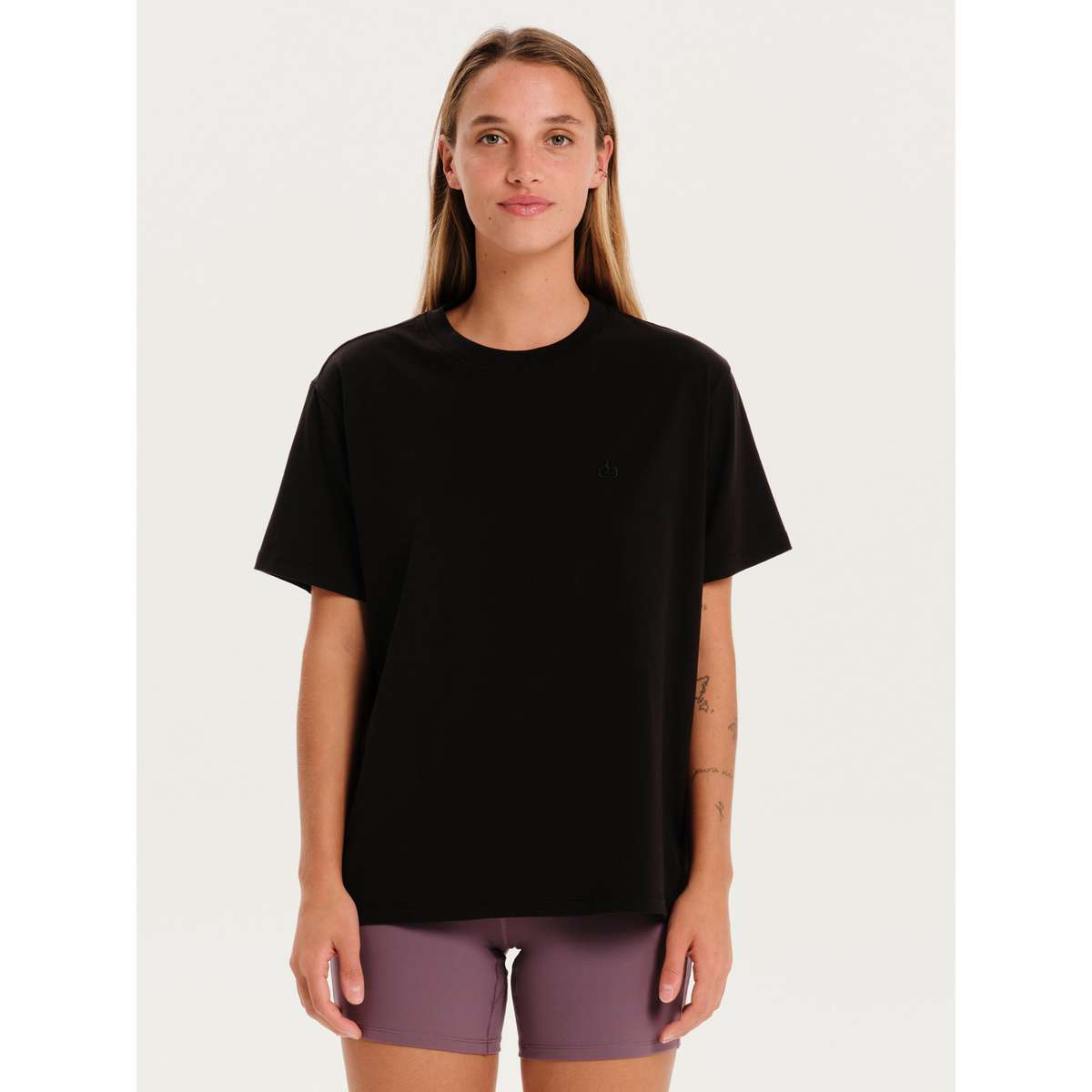 EMERSON ΓΥΝΑΙΚΕΙΟ ΚΟΝΤΟΜΑΝΙΚΟ T-SHIRT 261.EW33.112A-BLACK