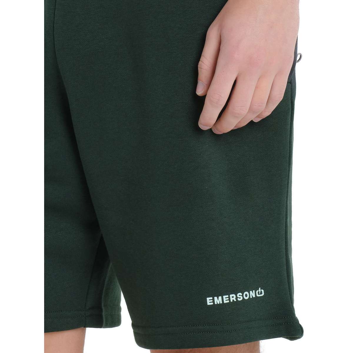 EMERSON ΑΝΔΡΙΚΟ ΑΘΛΗΤΙΚΟ FRENCH TERRY SWEAT SHORTS COTTON FOREST - Πράσινο - L