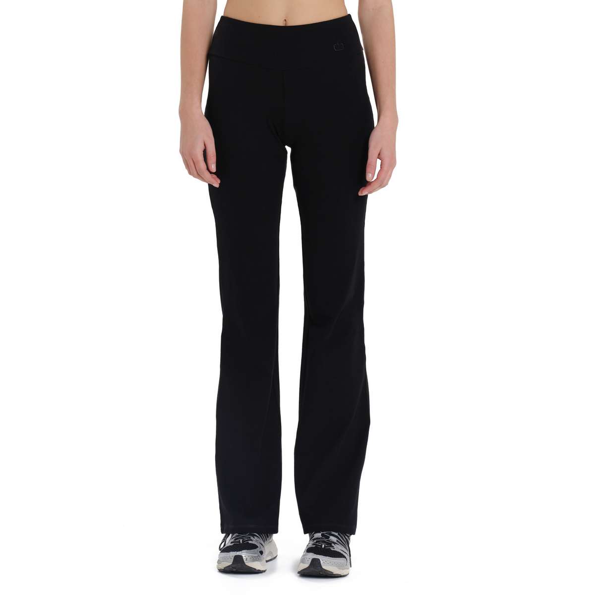 EMERSON ΓΥΝΑΙΚΕΙΟ ΚΟΛΑΝ FLARE COTTON ΜΑΥΡΟ