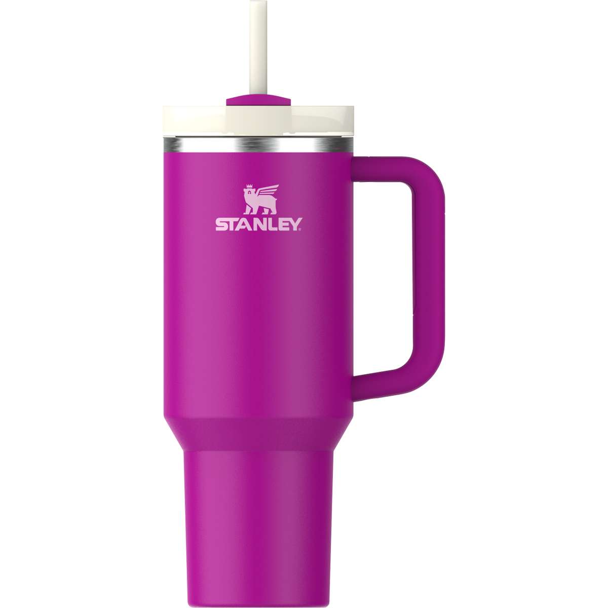 Stanley Quencher H2.0 FlowState Handled Tumbler Ανοξείδωτο BPA Free 1.18lt Violet Blossom