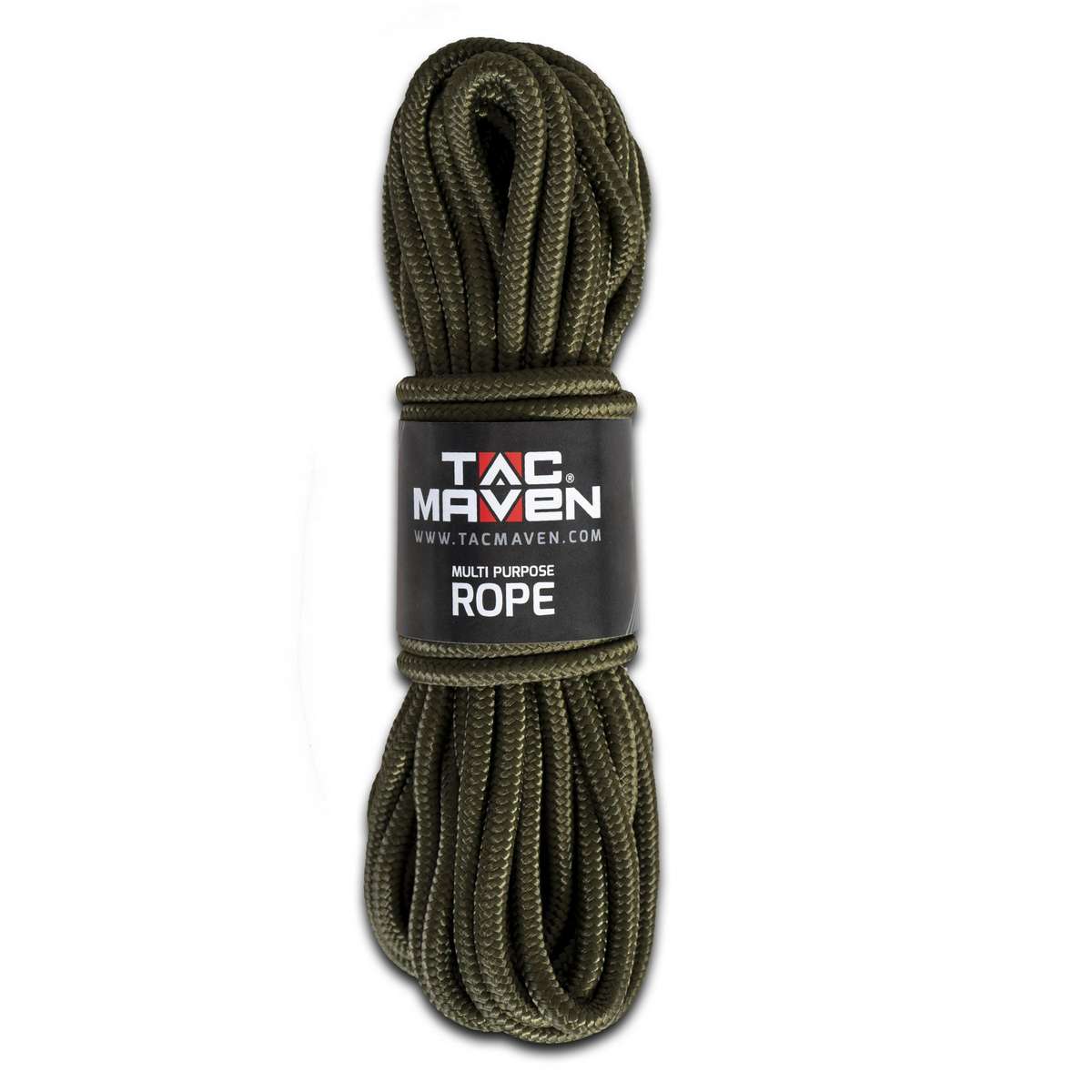 Pentagon Σχοινί Διαμέτρου 10mm με Μήκος 15m Πράσινο Olive 10mm x 15m