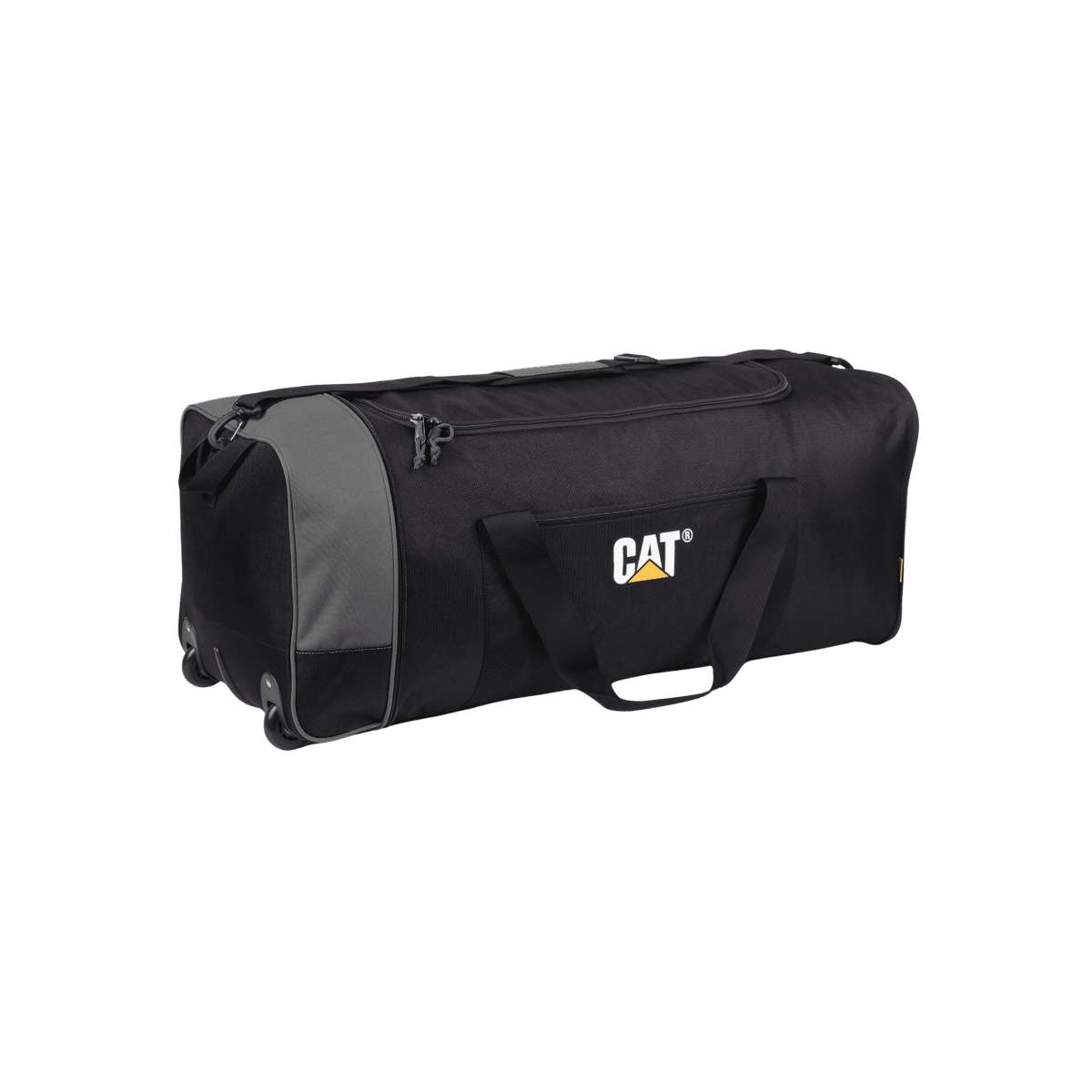 CAT Σακ Βουαγιάζ 80lt Μαύρο με Ρόδες Υφασμάτινο Μ80xΠ31xΥ32.5εκ.