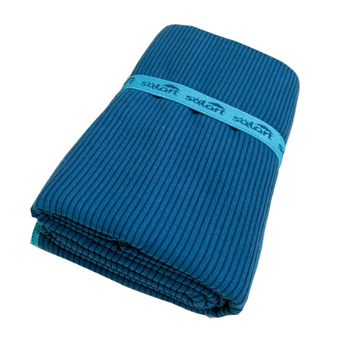 Solart Πετσέτα Microfiber Σώματος 220gr/m² Μπλε 175x110εκ.