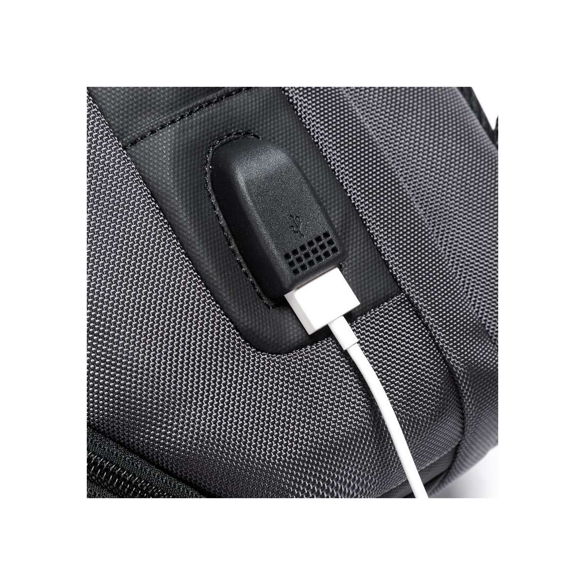 Bange Ανδρική Τσάντα Στήθους crossbody 7086 Μαύρη