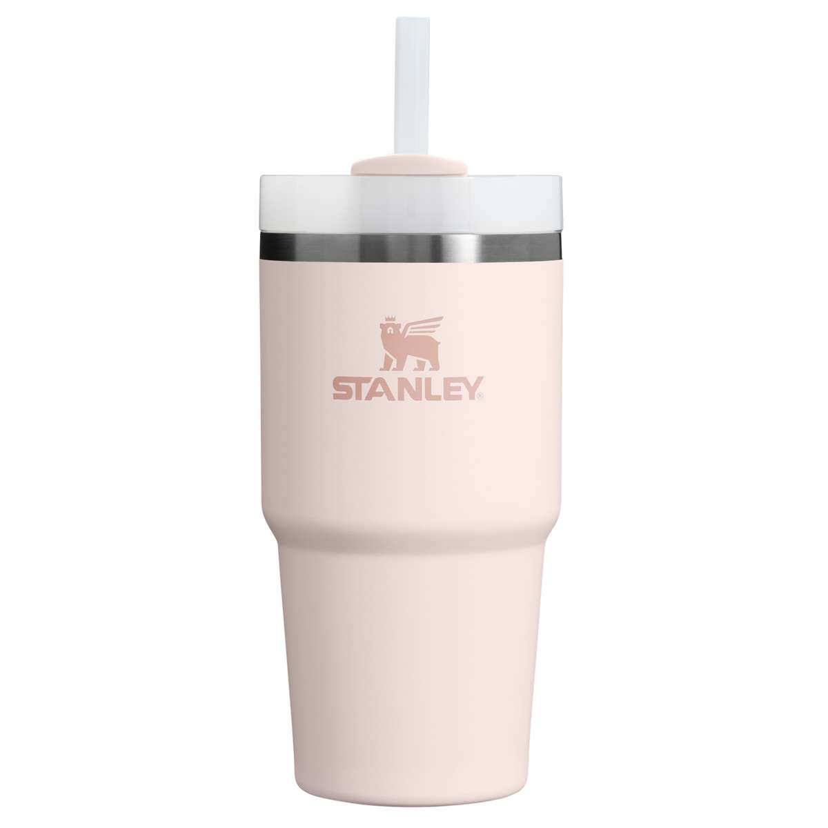 Stanley Quencher H2.0 FlowState Θερμός Ανοξείδωτο BPA Free 590ml Rose Quartz