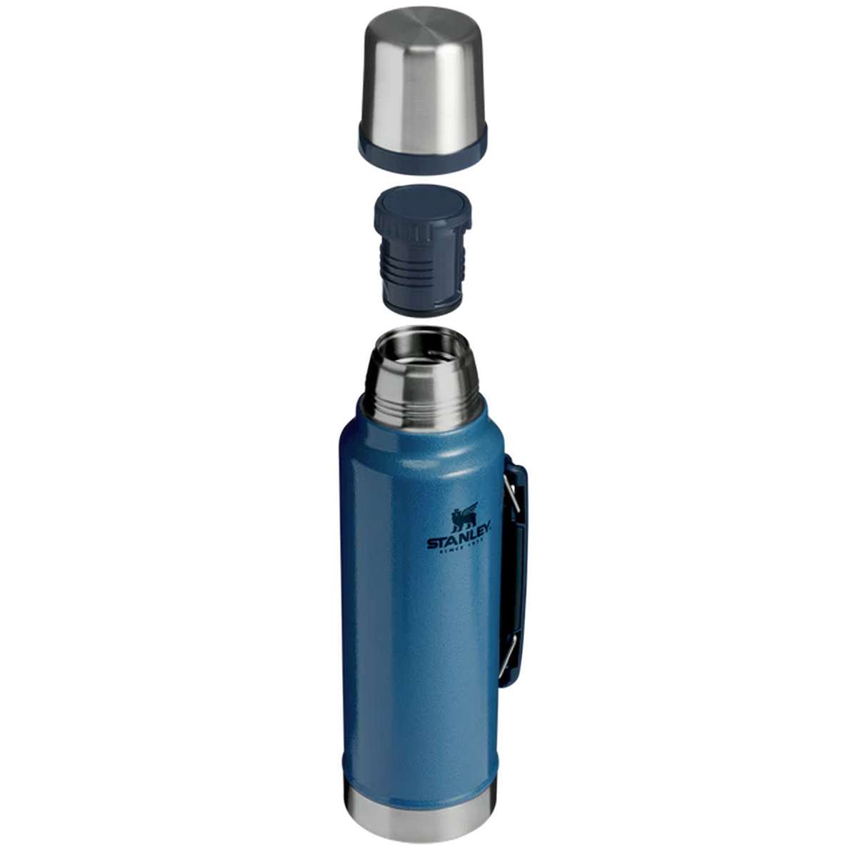 Stanley Legendary Classic Μπουκάλι Θερμός Ανοξείδωτο BPA Free 1.4lt Hammertone Lake