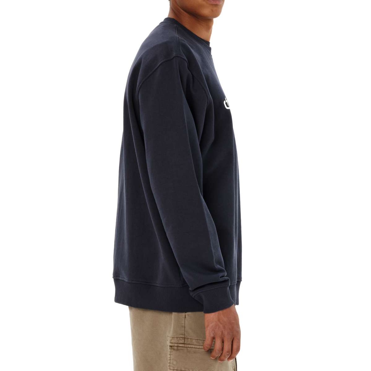EMERSON MEN’S REGULAR FIT COTTON CLASSIC CREW NECK DUSKY BLUE - Μπλε - 3XL