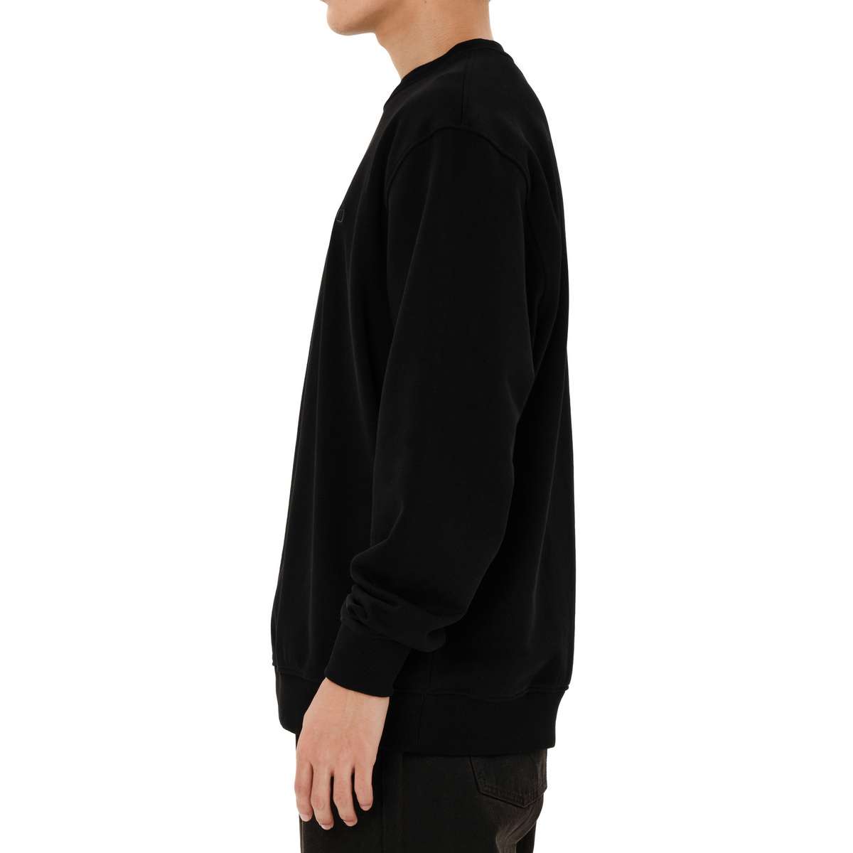 EMERSON MEN’S REGULAR FIT COTTON CLASSIC CREW NECK BLACK